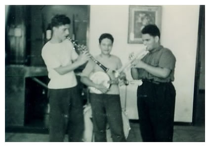 Luigi Tenco e Bruno Lauzi